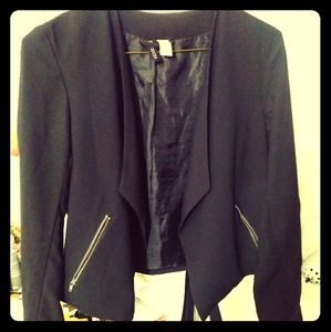 Open Front Blazer Jacket